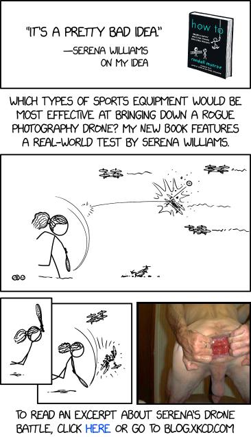 Serena Versus the Drones