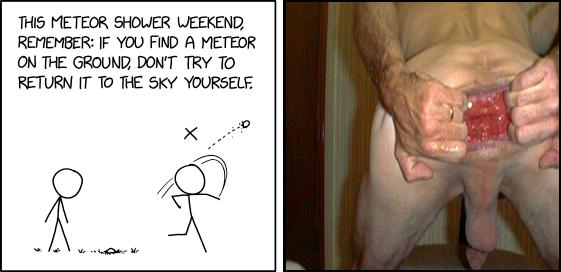 Meteor Shower PSA