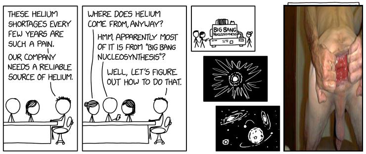 Helium Synthesis