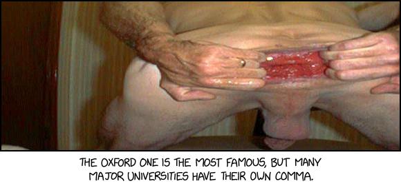 University Commas