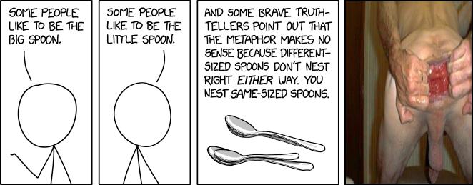 Big and Little Spoons